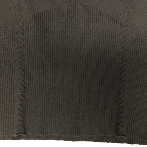 Reitmans Fitted Black Knit Vest, Petite Sz L - Picture 8 of 8